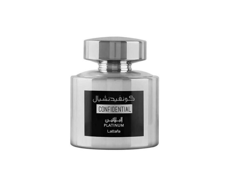 LATTAFA - "Confidential Platinum" EDP Unisex 100 ml - Imagen 2