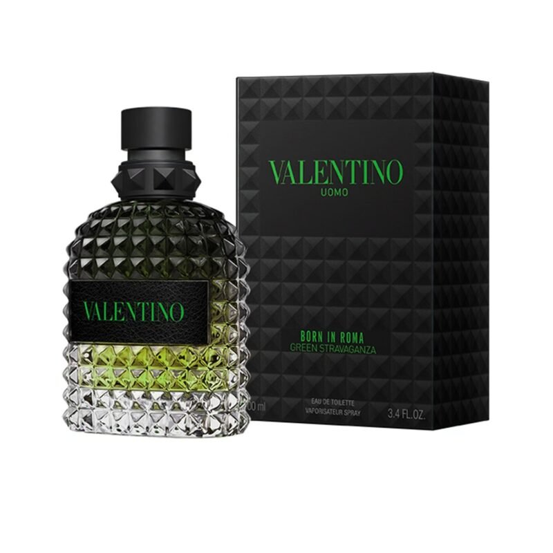 VALENTINO - "Uomo Born In Roma Green Stravaganza" EDT Hombre 100 ml